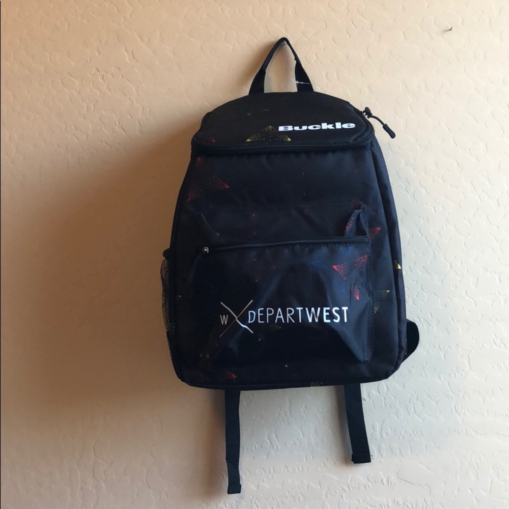 Buckle Black Backpack NWT